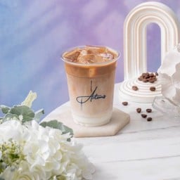 ลาเต้เย็น