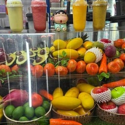 มะม่วง + สับปะรด + ส้ม + มะนาวปั่น