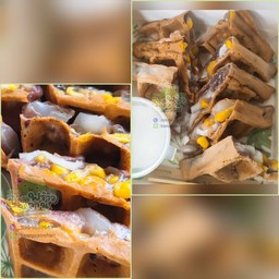 บ้าบิ่นมะพร้าวอ่อน+ข้าวโพด+ลูกชิด (กล่องเล็ก)