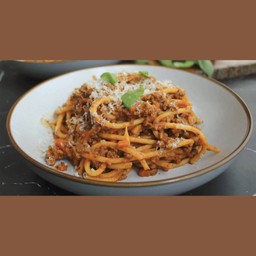 Spaghetti Bolognaise with Pork สปาเก็ตตี้โบโลเนสหมู