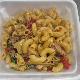 มักกะโรนีขี้เมาขาหมู