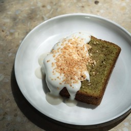 MATCHA COCONUT CAKE