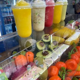 มะม่วง + มะนาว + นมสดปั่น