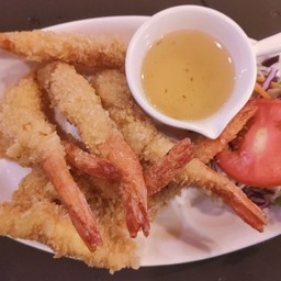 กุ้งชุบแป้งทอด