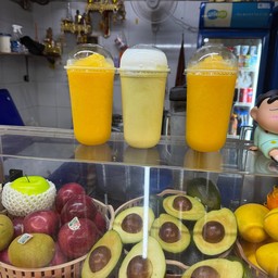 มะม่วง + สับปะรด + ส้มปั่น