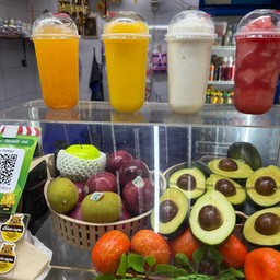 น้ำบ๊วย + มะนาวโซดาปั่น