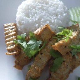 ข้าวหมูยอทอด