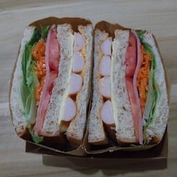 แซนวิชเกาหลี เบคอน ชีส