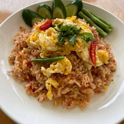 ข้าวผัดน้ำพริกกะปิ_ไข่ข้น