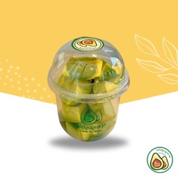 เนื้ออะโวคาโดสดพร้อมทาน