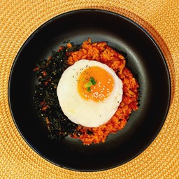 ข้าวผัดกิมจิ 김치 볶음밥 Kimchi stir fried rice