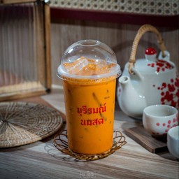 ชานมกุหลาบ (ที่ร้านใช้ชาแดง)