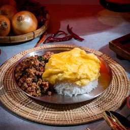 ข้าวกระเพราหมูสับ