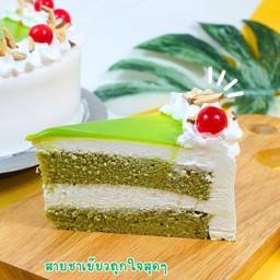 เค้กชาเขียวเชอรี่