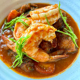 แกงส้มชะอมกุ้ง