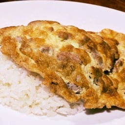 ข้าวไข่เจียวหมูสับ