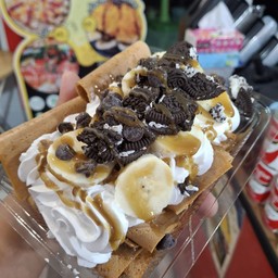 เครปเนยกรอบบานอฟฟี่