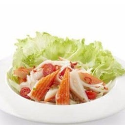 ยำสลัดปูอัด