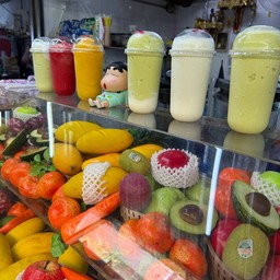 น้ำบูฮาวาย + โซดาเย็น