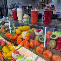 นมหมี + คาราเมลปั่น