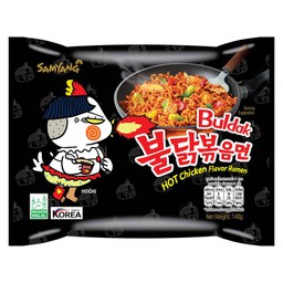 ซัมยัง Hot ckicken (เส้นคลุกซอส)