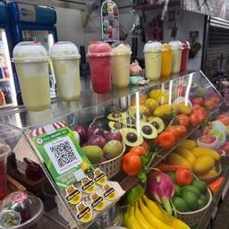 แตงโม + น้ำผึ้งปั่น