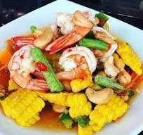 ตำข้าวโพดกุ้งสุก