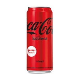 โค้กไม่มีน้ำตาล (กระป๋อง) (Coke Zero Sugar (Canned))