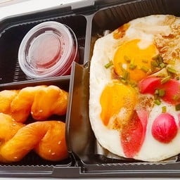ชุดอาหารเช้าไข่กระทะ 1