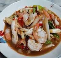 ตำไหลบัวกุ้งสุก