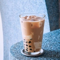 ชานมฮ่องกงไข่มุก+พุดดิ้ง