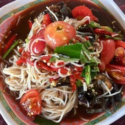 ตำซั่วปูปลาร้า