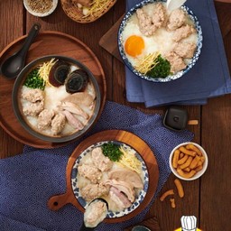 เซ็ตครอบครัว โจ๊ก6ถุง แถมฟรี ไข่ลวก3ฟอง