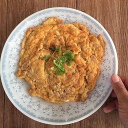 Omelet with Minced Pork