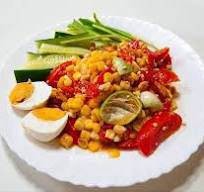ตำข้าวโพดไข่เค็ม