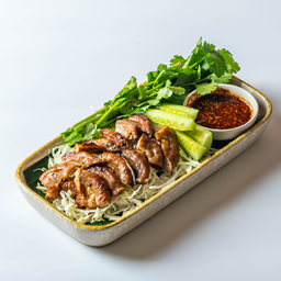 ไส้หมูย่าง Grilled Pork Intestines