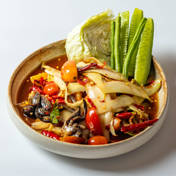 ตำหลวงพระบาง Luang Prabang-style Papaya Salad