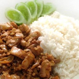 ไก่กระเทียม