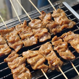 หมูปิ้งสูตรโบราณเนื้อหมูล้วนๆ (ไม่มีมัน)