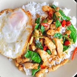 กระเพราไก่