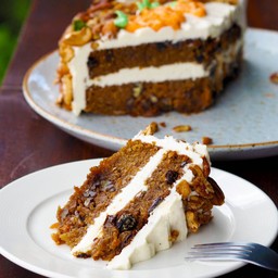 เค้กแครอทครีมชีสมะนาว