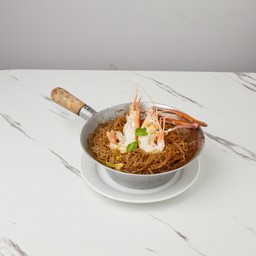 กุ้งอบวุ้นเส้น