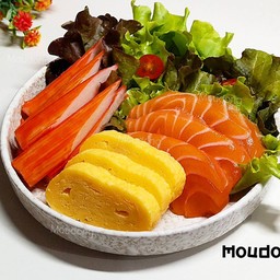 รวมซาชิมิไข่หวานปูอัด