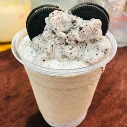 นมหมีปั่นโอริโอ้