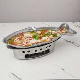 ปลาหมึกไข่นึ่งมะนาว