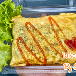 ไข่ห่อข้าวสาหร่าย+หมูสับ+ปูอัด+ไส้กรอก+แฮม