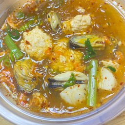 ยำวุ้นเส้นน้ำ (ไม่มีตีนไก่) ธรรมดา