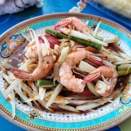 ตำไทยกุ้งสุก
