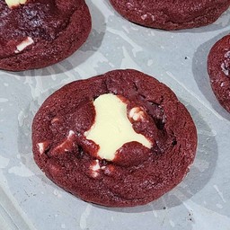 Red Velvet Cream Cheese Cookies