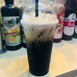 โอเลี้ยงยกล้อ(ใส่นม)